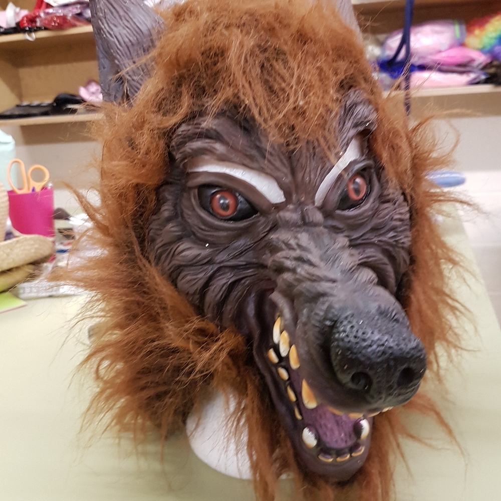 Wolf head mask Halloween Costume